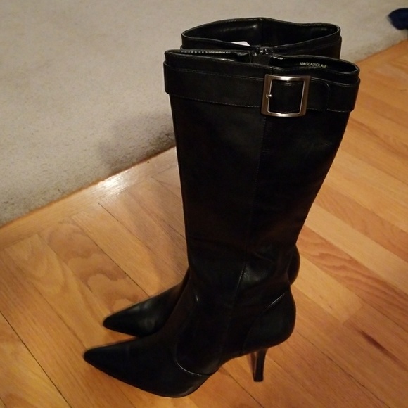 Anne Klein Leather Boots - Picture 2 of 7